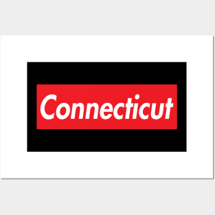 CONNECTICUT SUPER USA LOGO Posters and Art